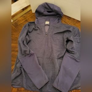 Columbia zip-front hoodie